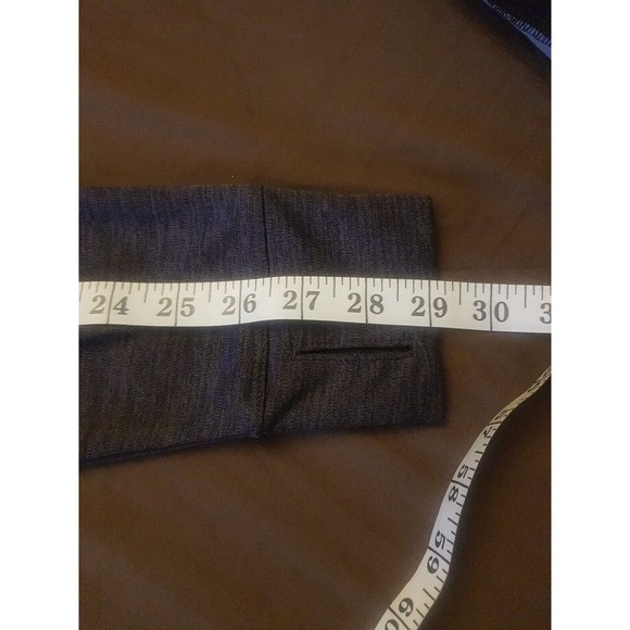 Avia Womens Purple Hooded BurnOut Pullover Drawstring Thumb Hole Size Large - Picture 11 of 12